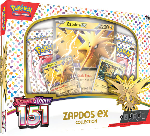 Pokémon TCG: 151 Zapdos EX Collection
