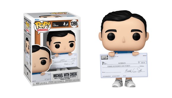 The Office: Michael with Check Funko POP! #1395