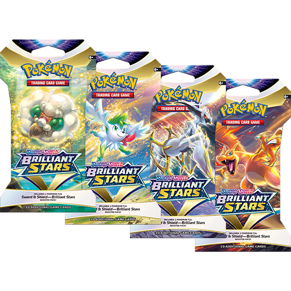Pokémon TCG: Brilliant Stars Sleeved Booster Packs