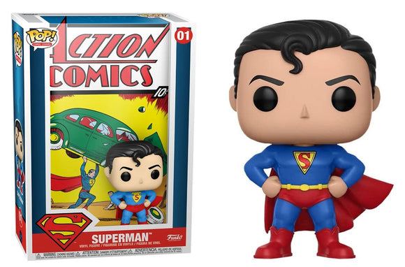 DC Comics: Superman Action Comics Cover with Case Funko POP! #01