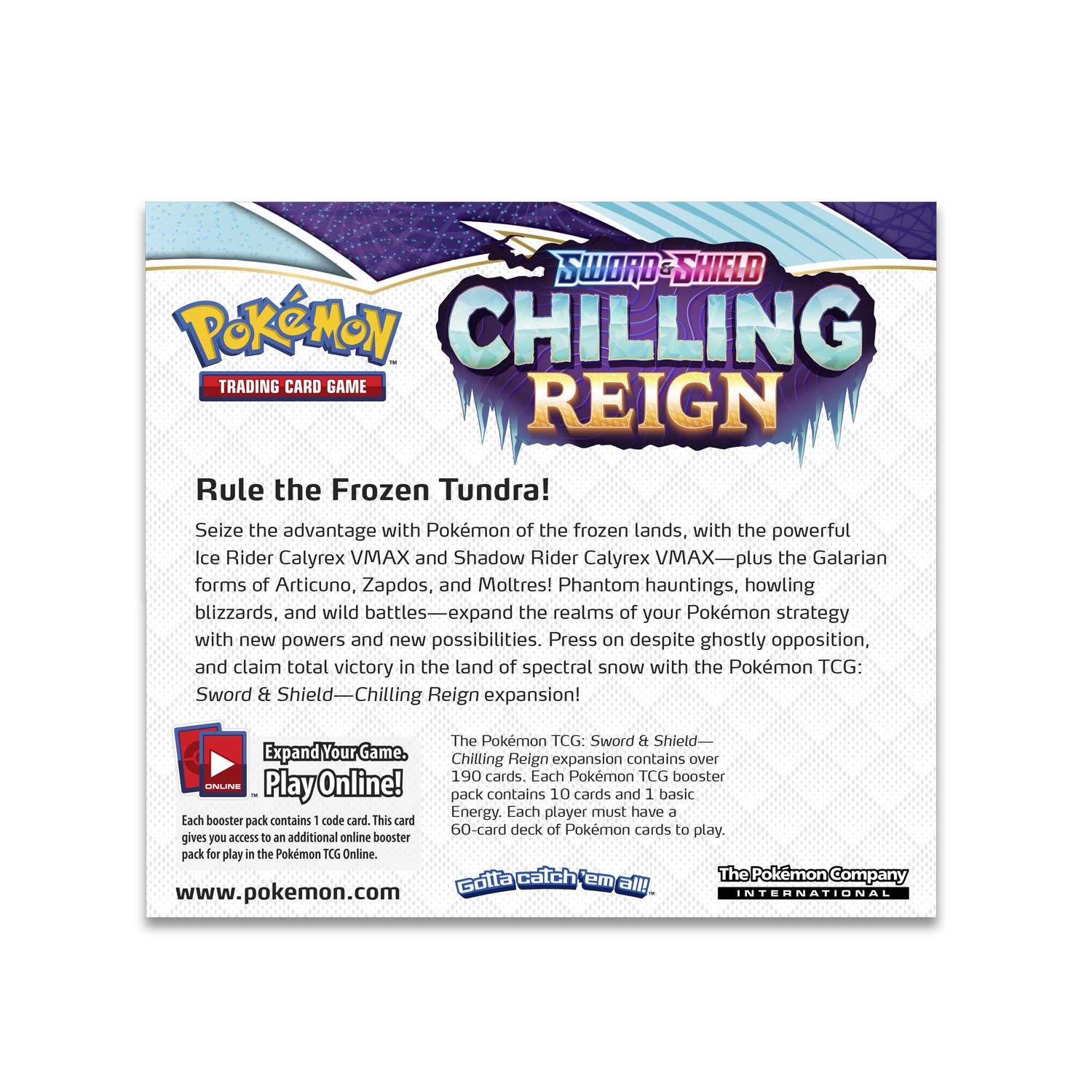 Pokémon TCG: Chilling Reign Booster Box – Bangbang Cards
