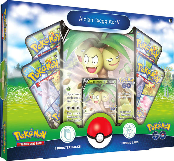 Pokémon TCG: Pokémon GO V Box — Alolan Exeggutor