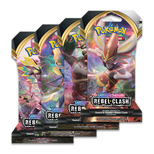 Pokémon TCG: Rebel Clash Sleeved Booster Packs