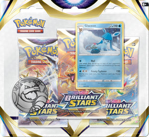 Pokémon TCG: Brilliant Stars 3-Pack Blister
