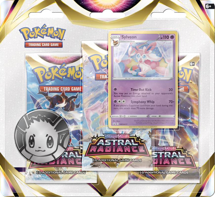 Pokémon TCG: Astral Radiance 3-Pack Blister – Bangbang Cards
