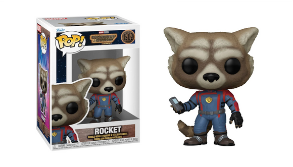 Marvel Guardians of the Galaxy Vol. 3 - Rocket Pop! Funko POP! #1202